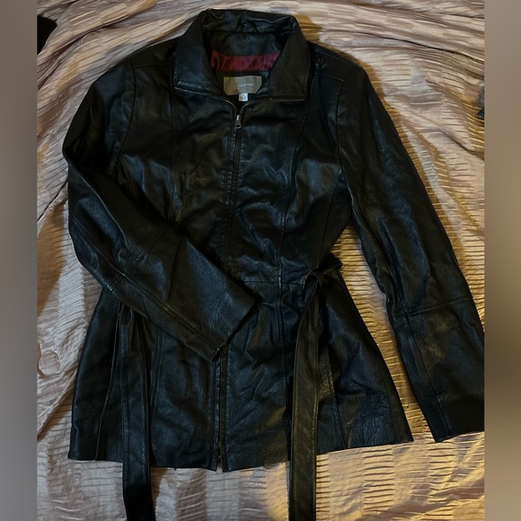 croft & barrow Jackets & Blazers - CROFT & BARROW leather women’s jacket